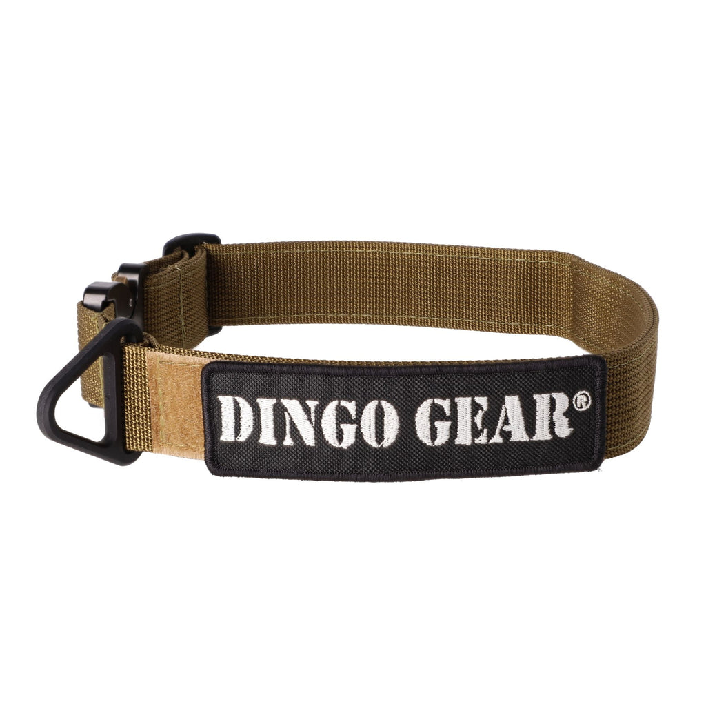 Dingo Gear – Zgardă tactică COBRA – Din chingă de polipropilenă, fără mâner