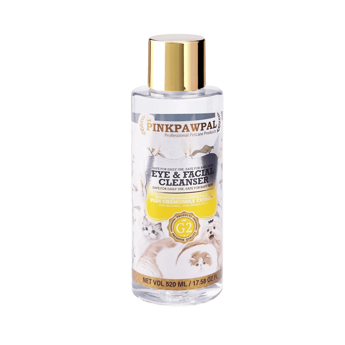 Eye & Facial Cleanser - Cleansing Solution for Eyes, Face and Tear Stains