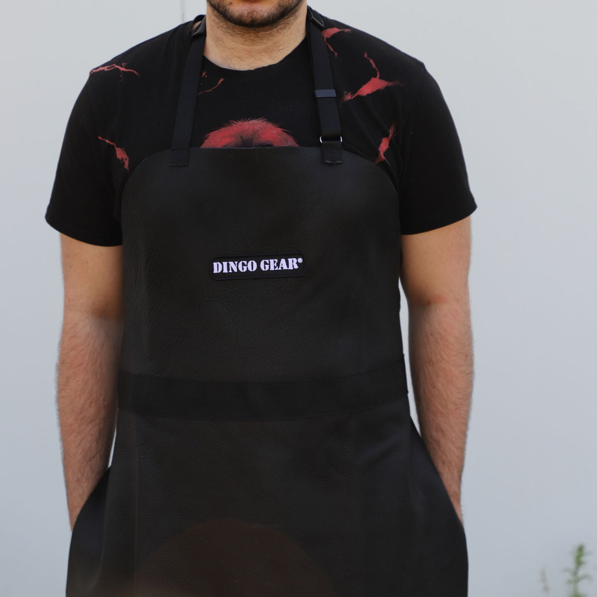 Dingo Gear – Șorț de protecție din piele pentru figuranți și dresori piele naturală