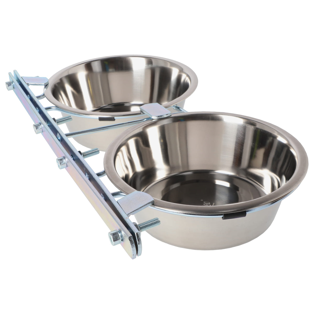 Crate Feeding Set + 2 Metal Bowls