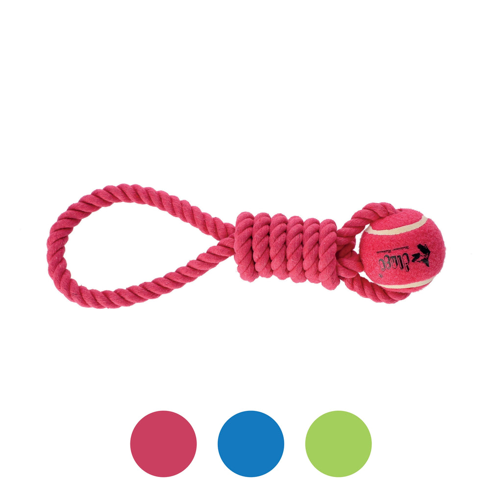 Minge de tenis cu mâner pentru câine Fresh