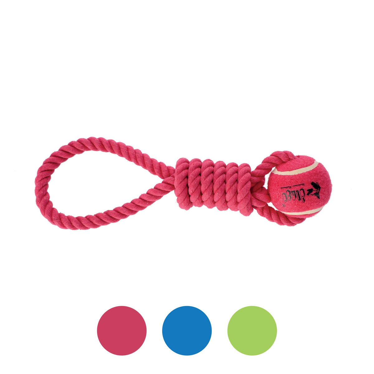 Minge de tenis cu mâner pentru câine Fresh