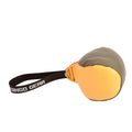 Dingo Gear – sima bőr játéklabda fogantyúval, Ø 11 cm, vegyes színek