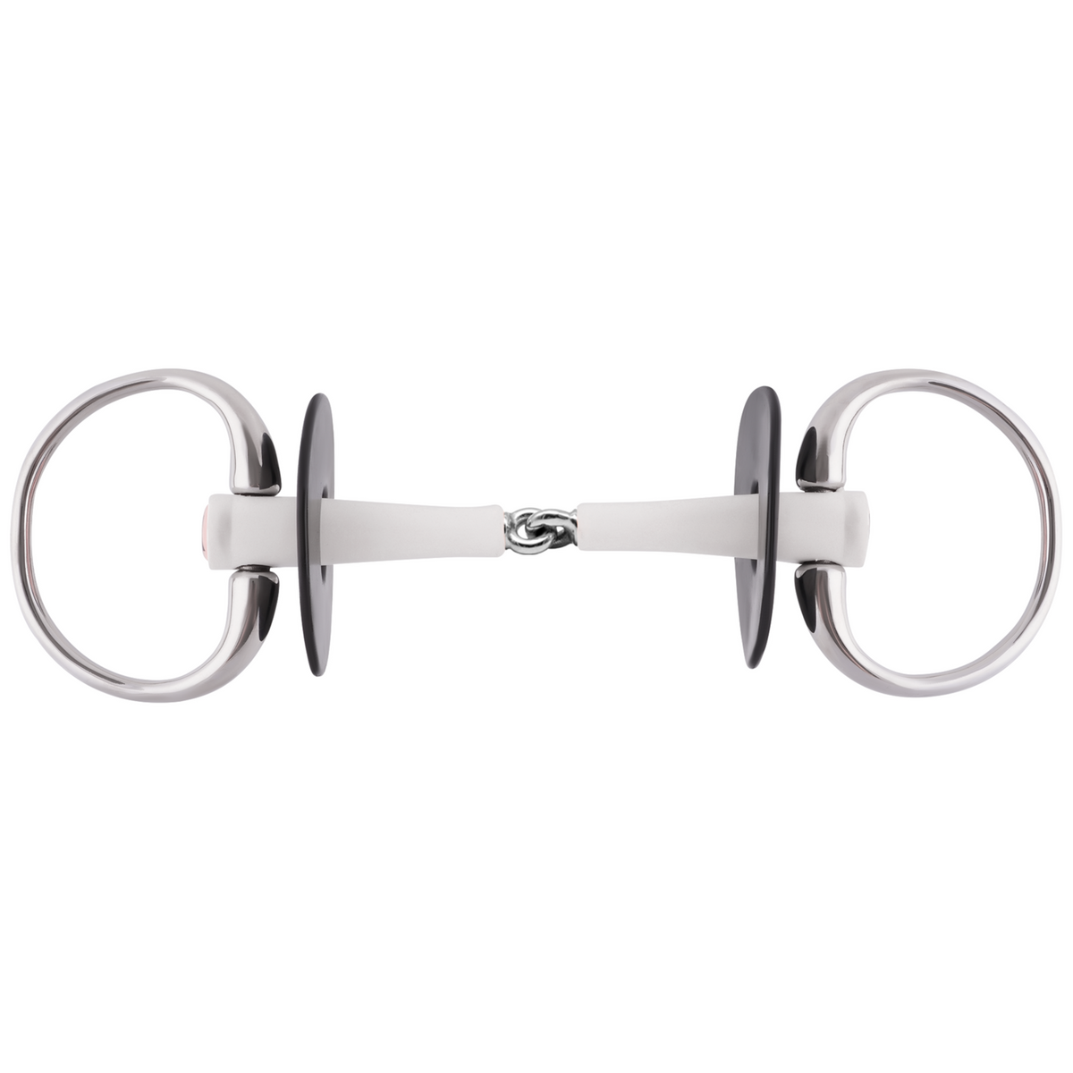 Zăbală NATHE eggbutt 18 mm, cu o articulație