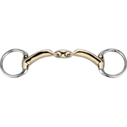 Bridon novocontact cu inele mici în formă de D, 14 mm, cu două articulații - Sensogan