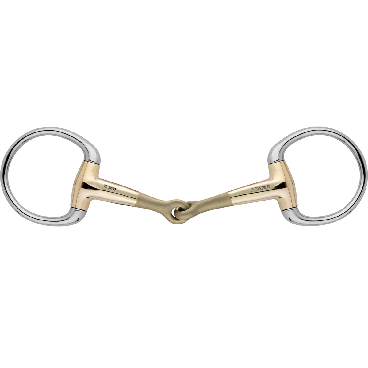 Zăbală TURNADO eggbutt 14 mm - Sensogan
