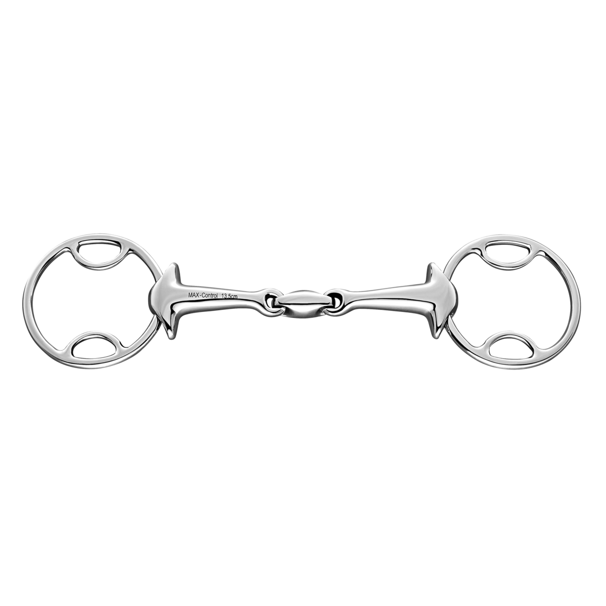 Zăbală MAX-Control 3-TYPE 16 mm, cu mecanism de blocare - oțel inoxidabil (art. 40713)