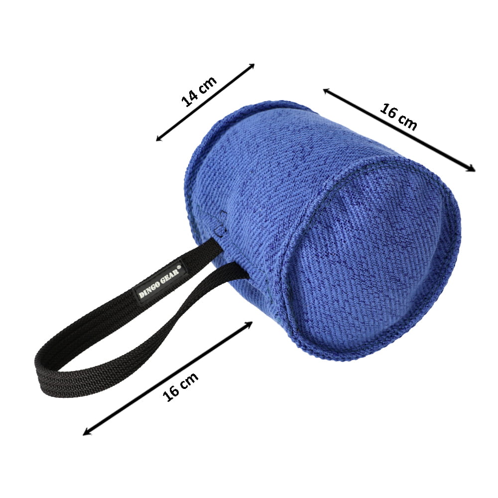 Dingo Gear BERTA – Jucărie tug din Nylcot cu un mâner, Ø 14 cm