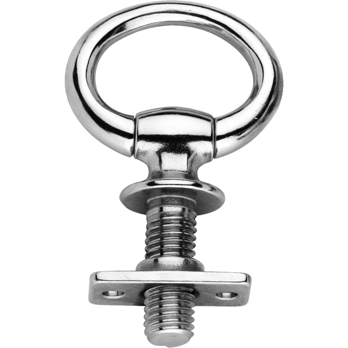 Inel cu placă filetată - oțel inoxidabil, lățime interioară 29 mm, diametru filet 10 mm