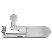 Barete pentru scărițare de dresaj (pereche) - oțel inoxidabil, lungime 125 mm