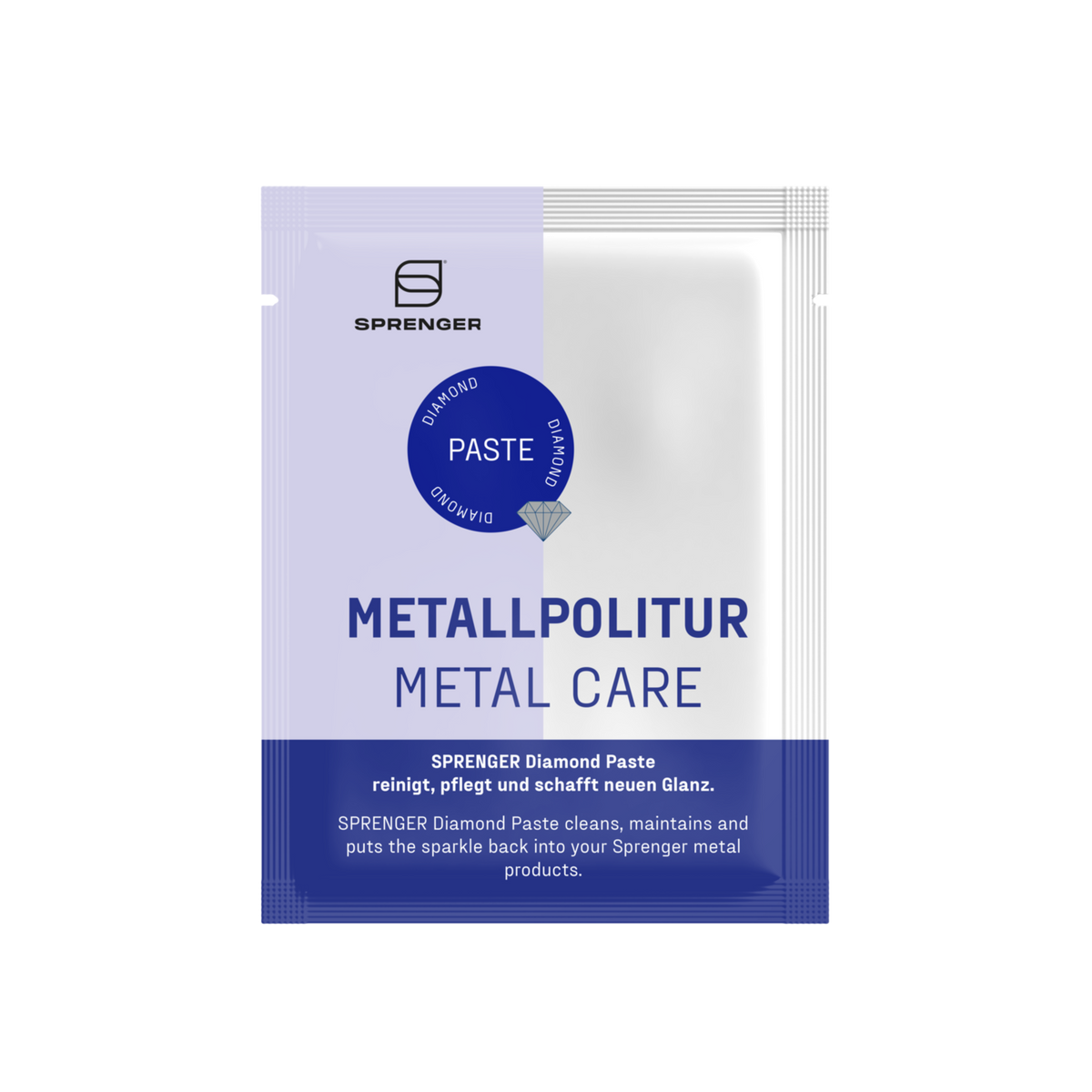Pastă Diamond - soluție de lustruit metal, plic 5 ml