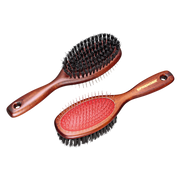 Perie pentru coamă, cu două fețe, dimensiuni 230 x 65 mm