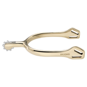Pinteni Balkenhol pentru bărbați, cu prindere Balkenhol - alpaca lustruită intens, 40 mm, cu rotiță mare cu 9 vârfuri