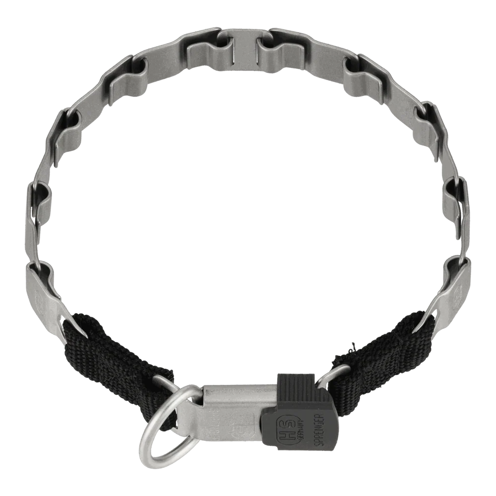 Zgardă NeckTech Fun cu ClicLock – oțel inoxidabil mat