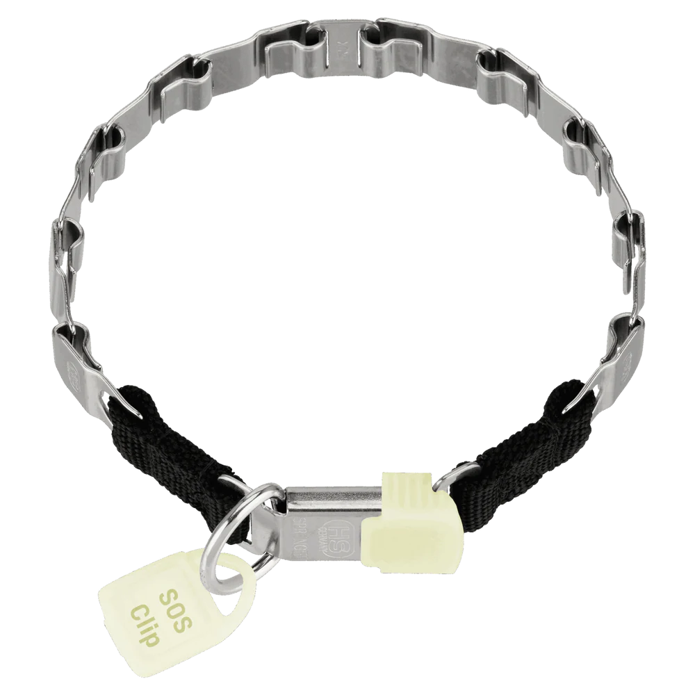 Zgardă NeckTech Fun cu ClickLock – oțel inoxidabil