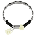 Zgardă NeckTech Fun cu ClickLock – oțel inoxidabil mat