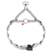 Zgardă NeckTech Fun cu lanț de montaj și ClicLock – oțel inoxidabil