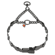Zgardă NeckTech Fun cu lanț de montaj și ClicLock – oțel inoxidabil
