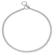 Zgardă Sprenger cu zale plate lustruite din oțel cromat, 1,5 mm