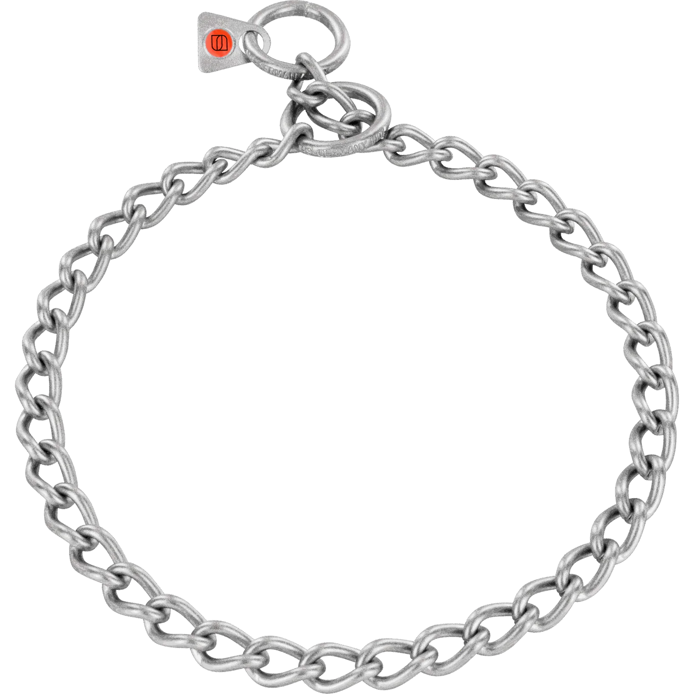Zgardă, zale rotunde – Oțel inoxidabil mat, 3,0 mm