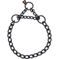 Zgardă, zale rotunde – Oțel inoxidabil negru, 4,0 mm