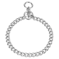 Zgardă de dresaj Sprenger cu zale rotunde înguste din oțel cromat pentru câini, 4,0 mm