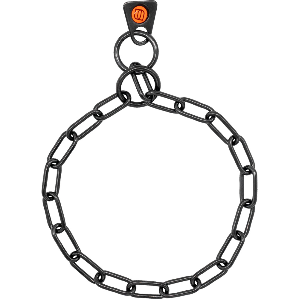 Zgardă – Oțel inoxidabil negru, 2,0 mm