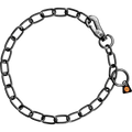 Zgardă de dresaj Sprenger reglabilă cu carabină Sprenger din oțel inoxidabil negru pentru câini, 3,0 mm