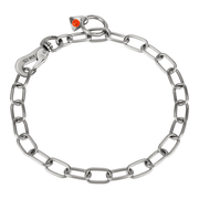 Zgardă de dresaj Sprenger reglabilă cu carabină Sprenger din oțel inoxidabil pentru câini, 3,0 mm