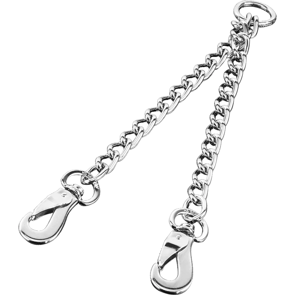 Lanț de cuplare cu cârlig tip snap – oțel placat cu crom, 4,0 mm, 61 cm / 24"
