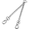Lanț de cuplare cu cârlig tip snap – oțel placat cu crom, 4,0 mm, 61 cm / 24"