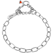 Zgardă pentru câini reglabilă cu carabină Sprenger, oțel inoxidabil, 3,0 mm