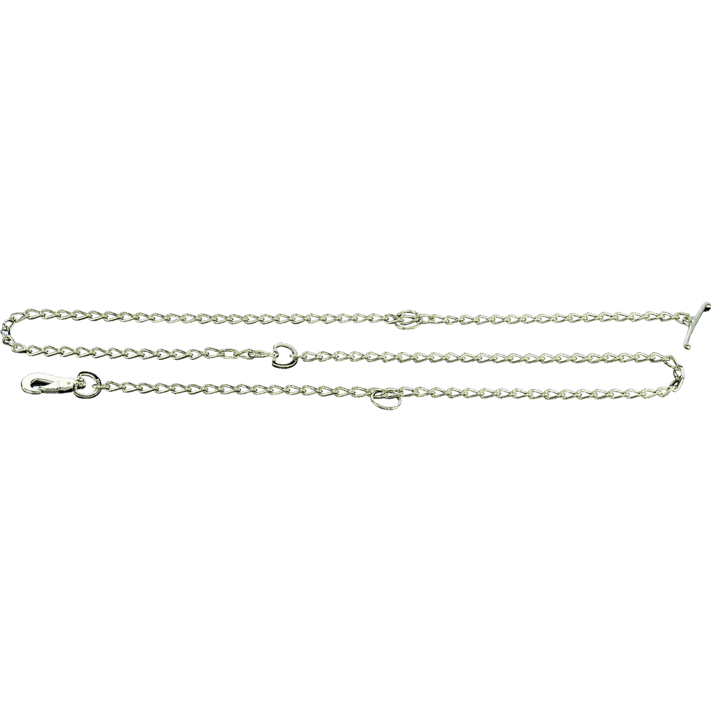 Lánc hámhoz – nikkelezett acél, 3,0 mm / 79"