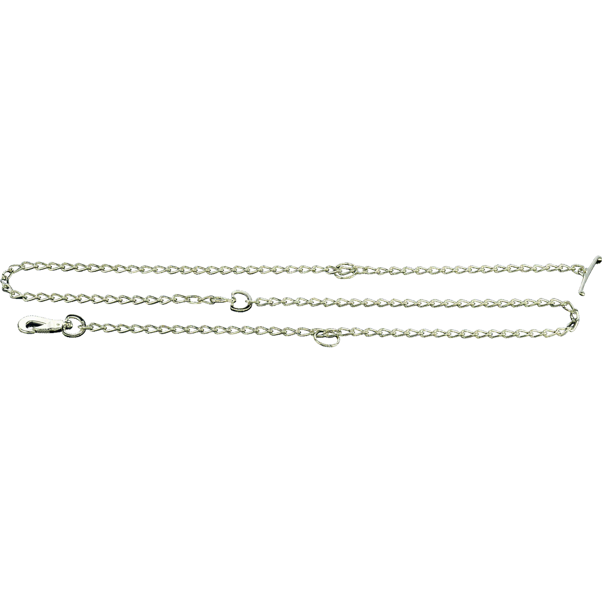 Lanț pentru ham – oțel placat cu nichel, 3,0 mm / 79"