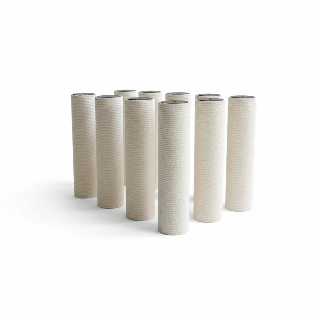 Set stalpi din sfoara de hartie pentru inlocuire – IVORY LOFT TOWER