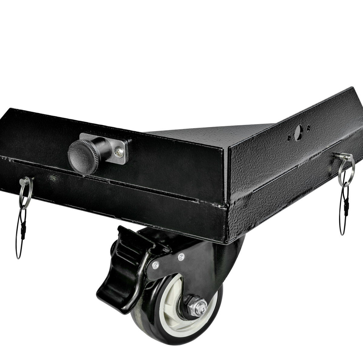 Cărucior modular pentru cușca K9 Kennel Boss, negru