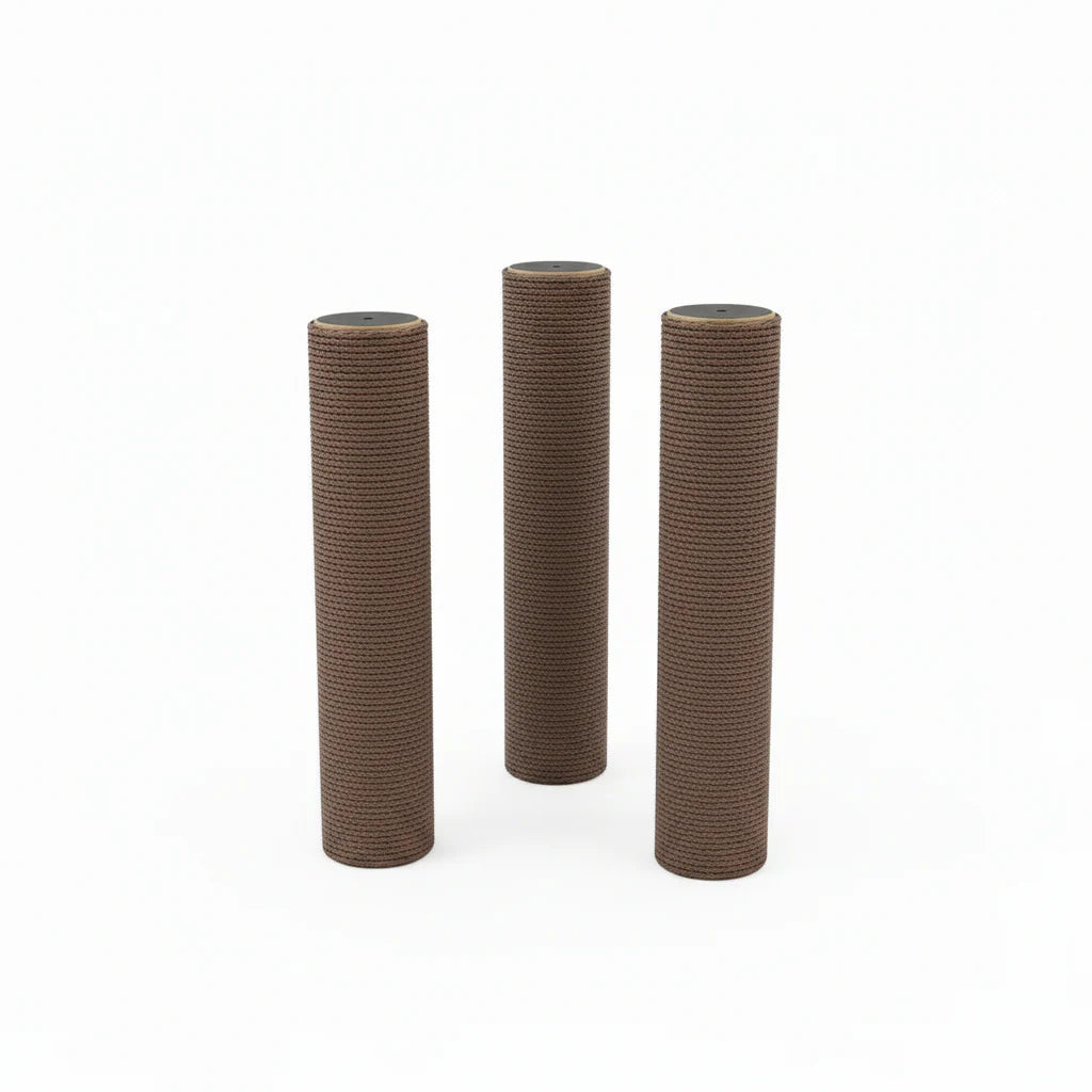 Set stalpi din sfoara de hartie pentru inlocuire - ESPRESSO CLOUD SMALL
