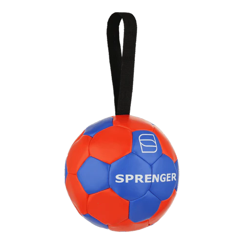 Vegan leather ball with loop