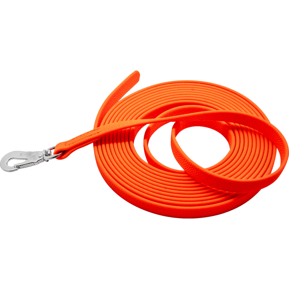 Sprenger BioThane® Drag Lead póráz "Footballgrip" fogantyúkkal