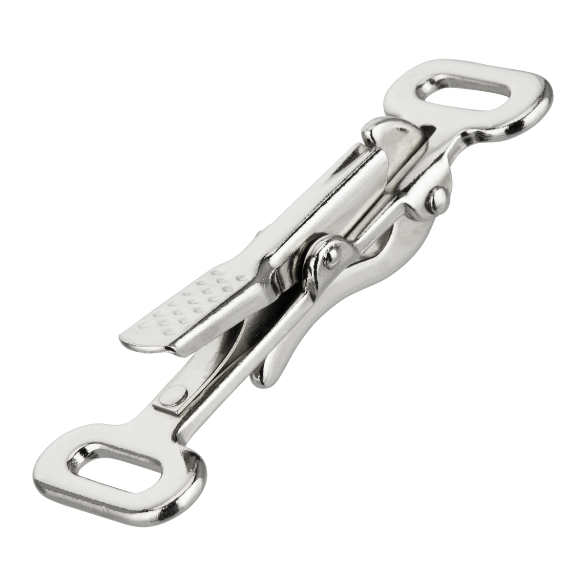 Nickel-Plated Steel Quick-Release Hunting Snap Hook, 90 mm