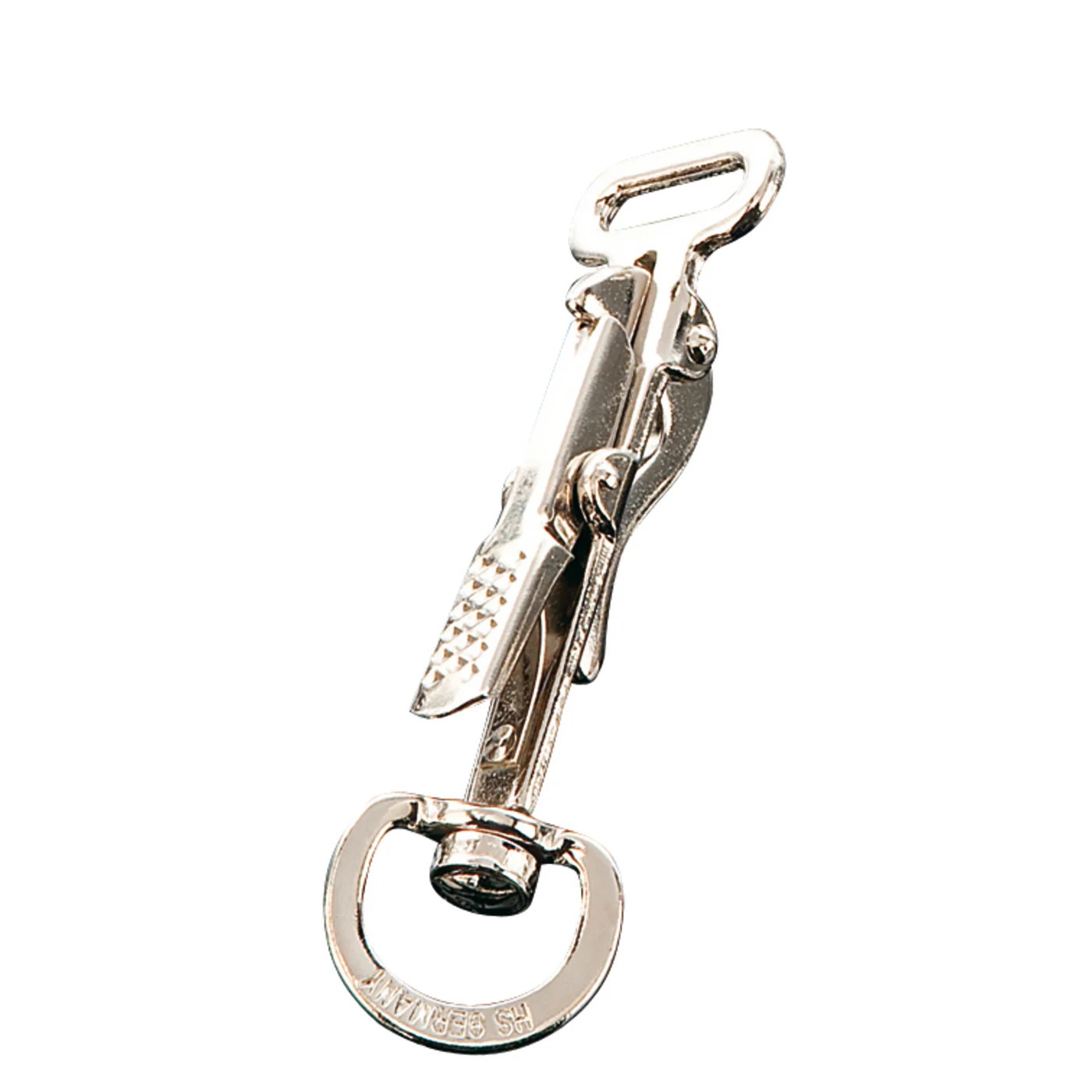 Carabină Sprenger cu eliberare rapidă pentru vânătoare, cu pivot, din oțel nichelat 102mm