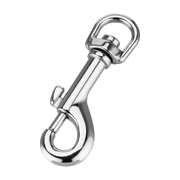 Cârlig cu arc Sprenger din zinc turnat, nichelat