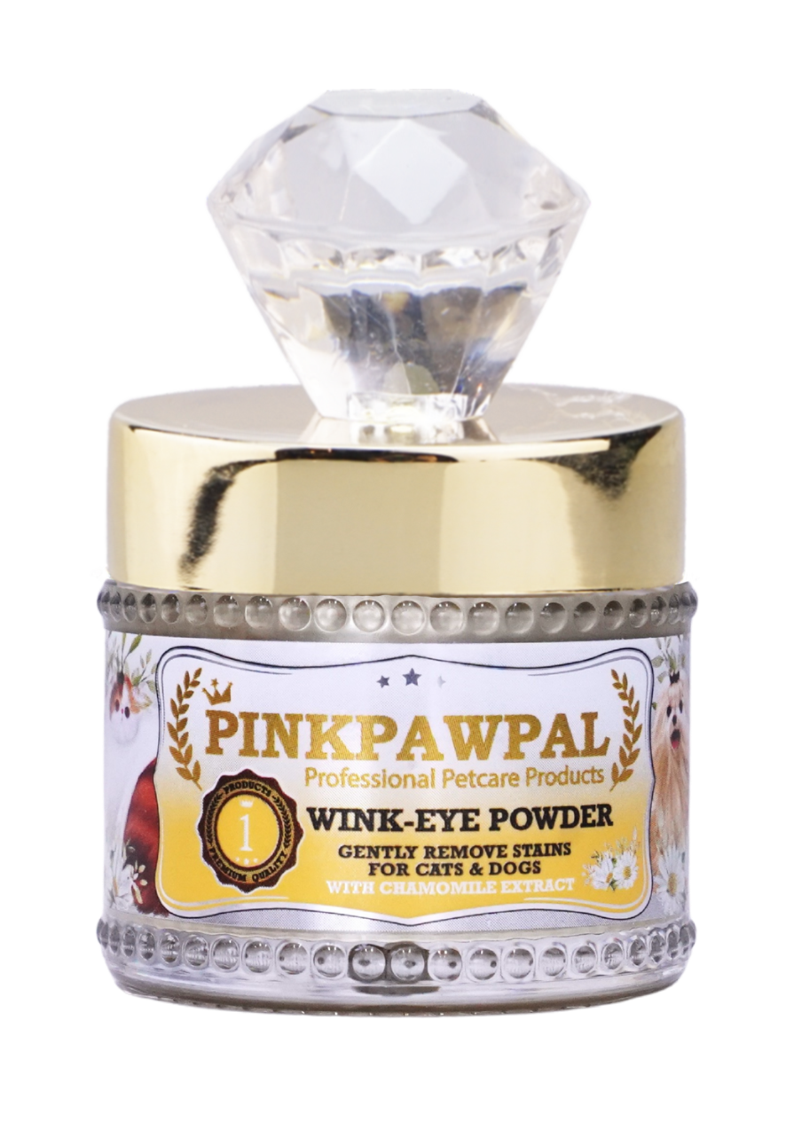 Wink-Eye Powder - Pudră pentru pete lacrimale și îngrijirea zonei ochilor pentru pisici și câini