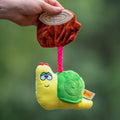 Jucărie senzorială pentru câine Teodor the Snail