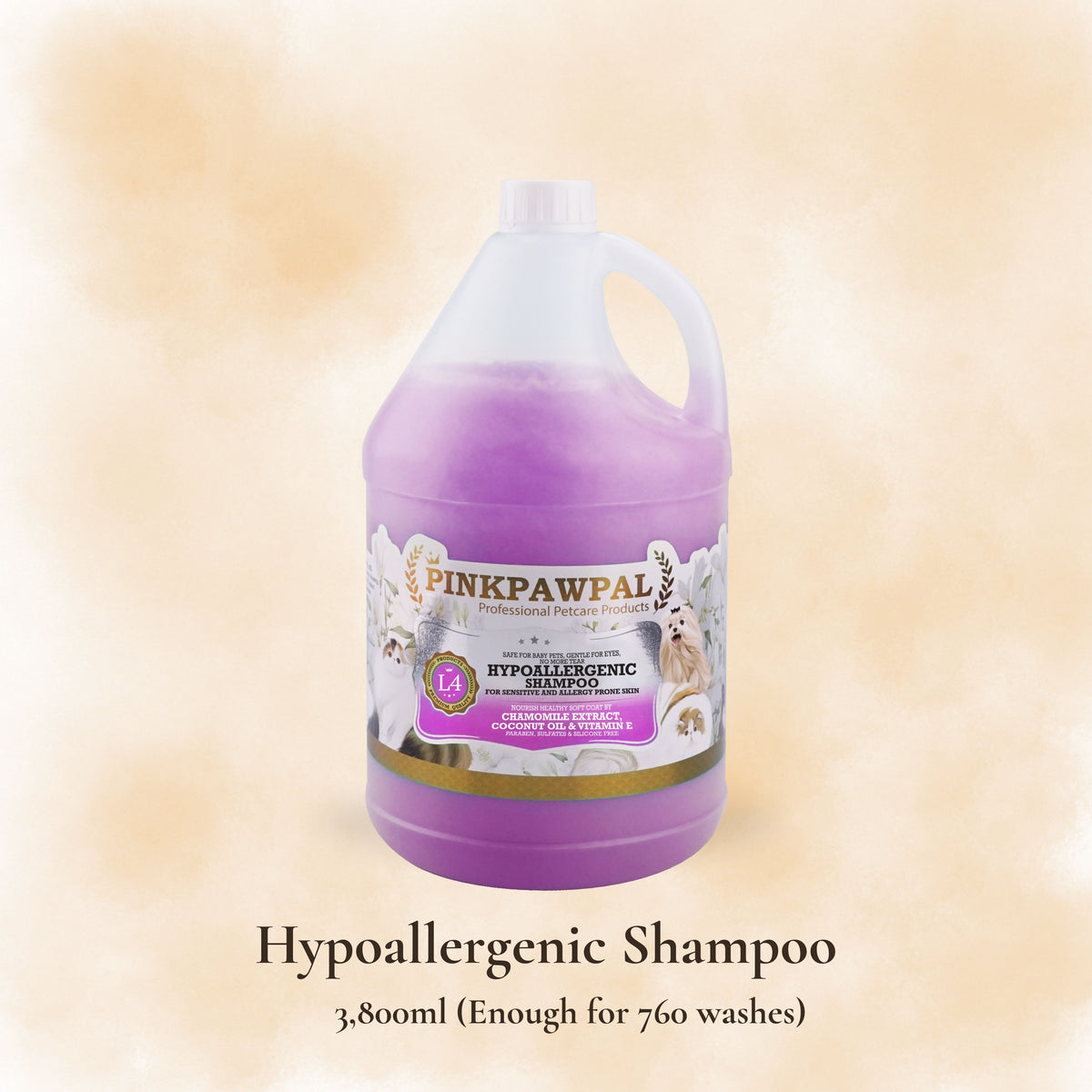 Hypoallergenic Shampoo – Hipoallergén sampon érzékeny bőrű macskák és kutyák számára