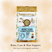Bone Coat & Skin Support – Csontokat, szőrzetet és bőrt támogató táplálékkiegészítő macskák és kistestű kölyökkutyák számára
