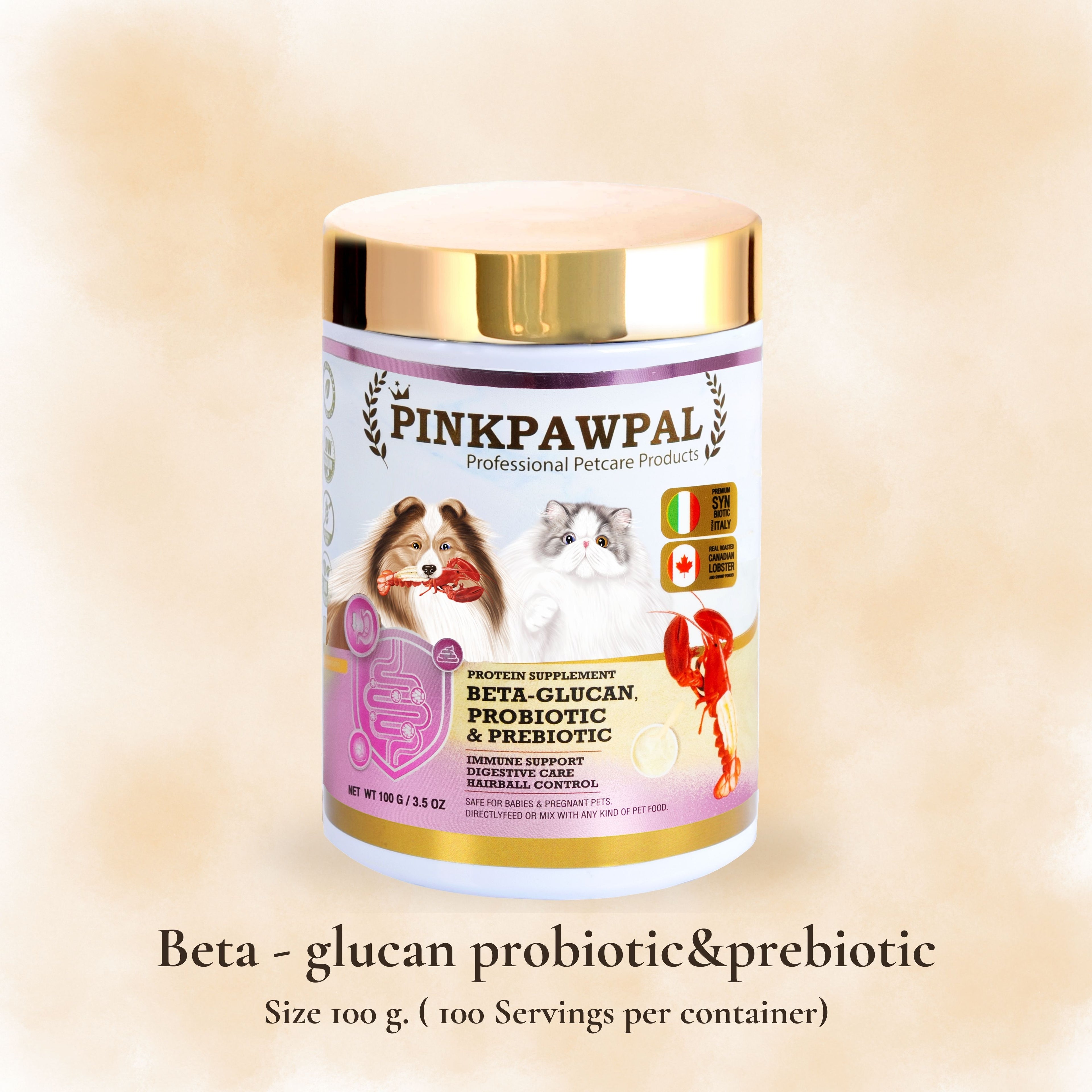 Beta-Glucan Probiotic & Prebiotic – Supliment pentru Imunitate și digestie cu Probiotice și Prebiotice