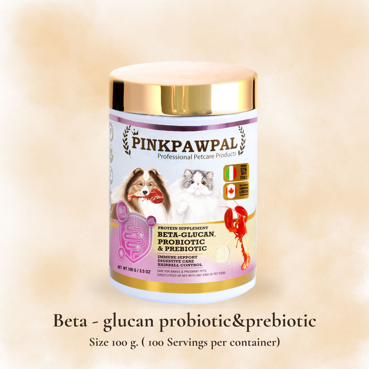Beta-Glucan Probiotic & Prebiotic – Immunitást és emésztést támogató táplálékkiegészítő probiotikumokkal és prebiotikumokkal