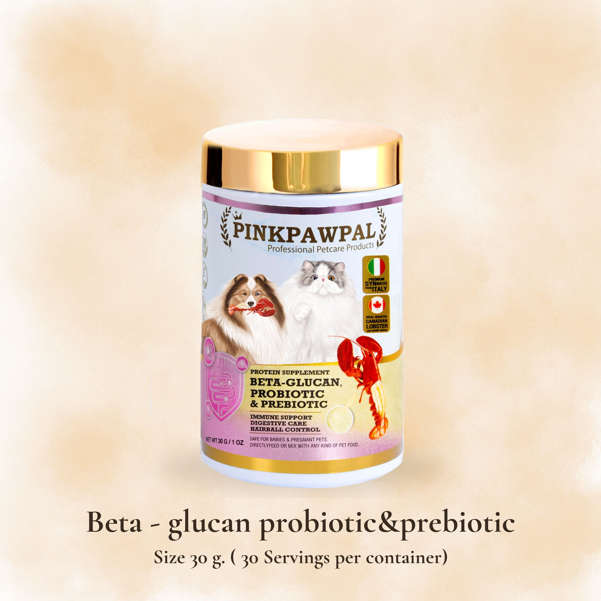 Beta-Glucan Probiotic & Prebiotic – Immunitást és emésztést támogató táplálékkiegészítő probiotikumokkal és prebiotikumokkal