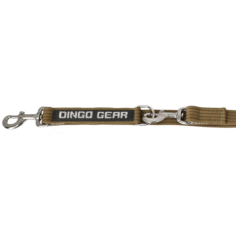 Dingo Gear WAŁECZEK – Kinyitható WAŁECZEK póráz stylon hevederből, acél karabinerrel